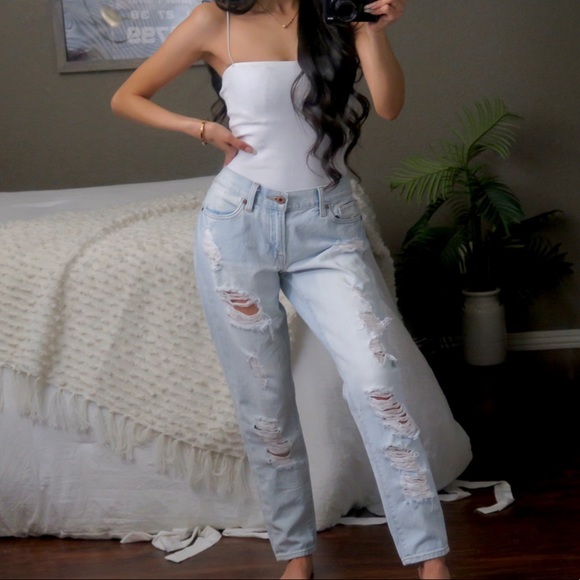 Lucky Brand Denim - Lucky Destroyed Sienna Jeans